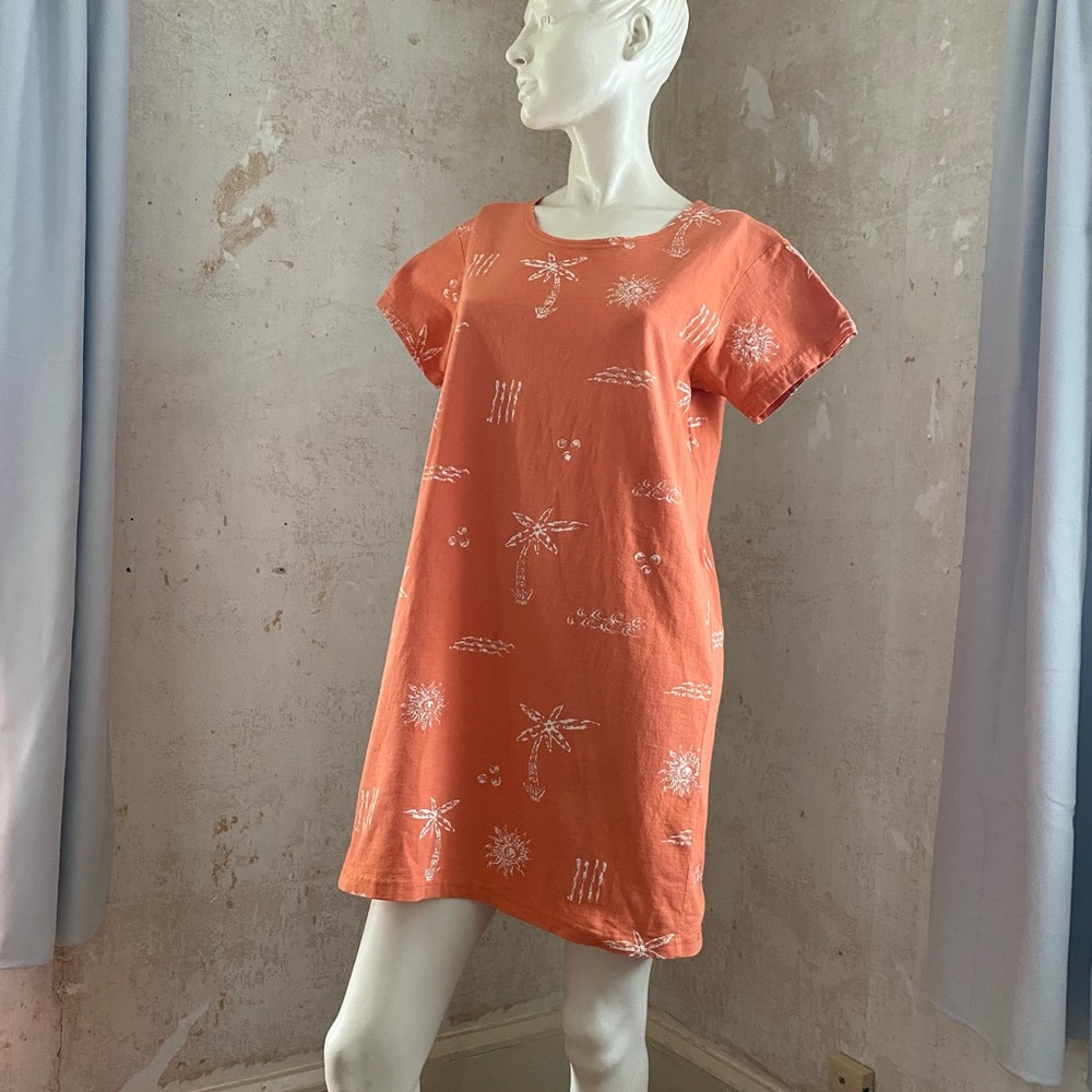 Vintage T-Shirt Dress Long Tee Tunic